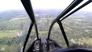 Chinook Solo to Put In Bay #1  My Final Flight