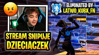 KUBX *WYZYWA* STREAM SNIPERA PODCZAS TURNIEJU W FORTNITE! & ( SHOTY FORTNITE )