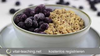 Quinoa Blaubeeren Porridge