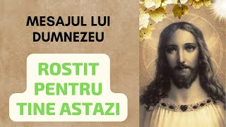 Rugaciune - Mesajul Domnului  către CREDINCIOȘI 🙏🙏🙏