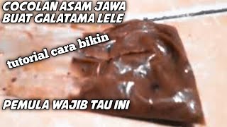 UMPAN GALATAMA LELE||racikan cocolan asam jawa buat cacing