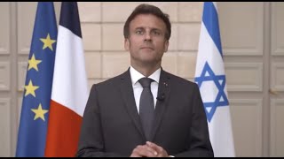 Message d’Emmanuel Macron à l’occasion de la journée de l’Indépendance de l’Etat d’Israël