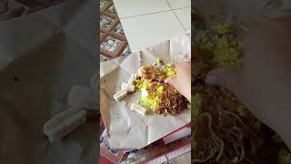 Makan nasi kuning #shorts #short