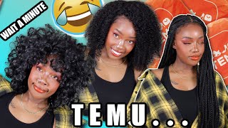 👀 SO... Is TEMU Legit? | I Tried 3 Cheap ✨TEMU Wigs & Here’s What Happened… | MARY K. BELLA