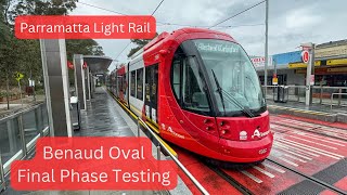 Parramatta Light Rail Vlog 42: Benaud Oval - Final Phase Testing