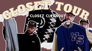 Closet tour / closet cleanout