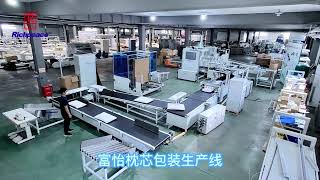 Richpeace Automatic Pillow Packing & Boxing Line