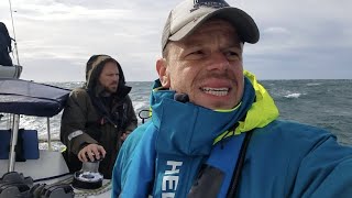 SAILING THROUGH STORM TO LUNDY - COP26 PT 3