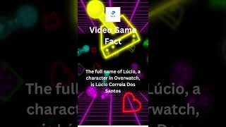 The Full Name of Overwatch's Lúcio Revealed! #shorts #overwatchfacts #facts4life