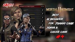 *2021* Best AI Behavior for Johnny Cage, Sonya & Cassie Cage