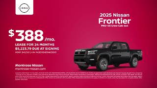 Nissan Frontier 11/21/2024 4581092