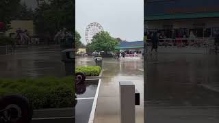 Thunderstorms at Michigan’s Adventure. #thunderstorm #michigansadventure #cedarfair #amusementpark