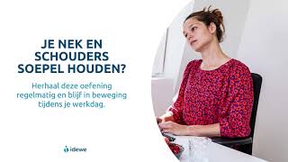 Maand van de Ergonomie - Je nek en schouders soepel houden? | IDEWE