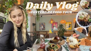 DAILY VLOG // Amsterdam food tour