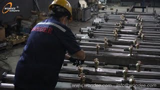 Step 17: Camshaft installation-How to manufacture heavy duty semi trailer axle?