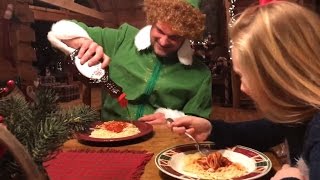 Buddy the Elf moves in with Princess Ella / new Christmas skit