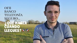 QUÉ hacer apenas LLEGUES a Francia? 🛬 🇫🇷 I Estudiar en Francia