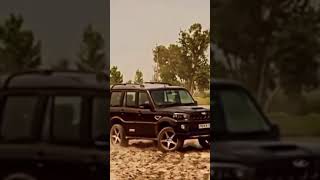 Black Mahindra Scorpio lover|| black Scorpio off-roading #shorts #scorpio