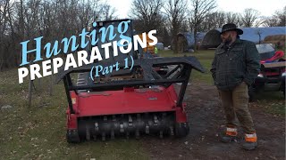 Forestry Mulcher in Action: Clearing Trails & Fence Lines  - Important steps for Hunting