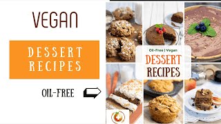 Oil-Free Vegan DESSERTS