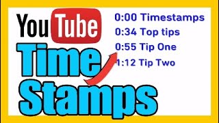 How to add Timestamps ⏱ on Youtube (and Youtube Chapters)