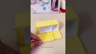 Unboxing Rolife Miniature Fridge #miniature #tiny #diy #diycrafts