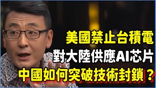 美國已嚴令要求台積電停止對中國大陸供應最先進AI芯片！且看中國如何突破美國技術禁錮！#talkshow #圆桌派 #窦文涛 #脱口秀 #真人秀 #圆桌派第七季 #马未都