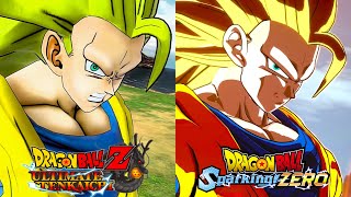 Dragon Ball Sparking Zero vs Ultimate Tenkaichi Transformation Comparison (4K 60FPS)