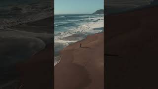 Aerial Symphony: Drone's Eye View of the Beach