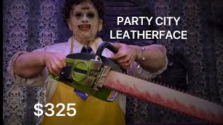 🟣2024 LEATHERFACE ANIMATRONIC Party City Showcase STORE DEMO👈🟣