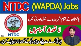 Wapda Jobs 2023 Online Apply | NTDC Latest Jobs Detail | How to Apply | Imran Khan Jobs