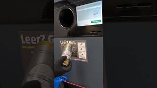 #money refund machine in Germany #recycling in Germany #viralvideo #viralshort