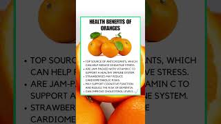 Health Benefits of Oranges 🍊 #shorts #orange #orangebenefits #healthtips #antioxidants