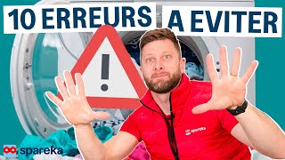 Les 10 erreurs qu'il ne faut JAMAIS faire avec un lave-linge !