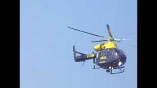 Police Helicopter At Shoreham Airshow