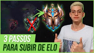 OS 3 PASSOS PARA SUBIR DE ELO DE AKALI