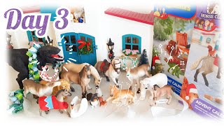 Schleich 2022 Advent Calendar Series || DAY 3 || Schleich Christmas ||