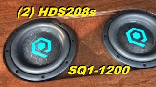 KIA SORENTO - (2) HDS208s - SOUNDQUBED