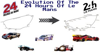 Evolution of The 24 Hours of Le Mans | 1966-2024 track layout | Assetto Corsa