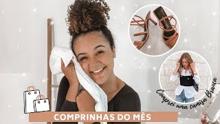 MOSTREI MINHAS COMPRINHAS DO MÊS DE JUNHO - ROUPAS, ACESSÓRIOS E SAPATO.