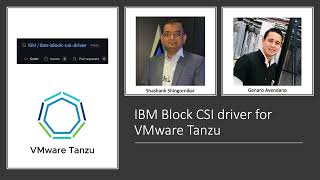 IBM FlashSystem Block CSI driver demo for VMware Tanzu Kubernetes Grid -TKG-