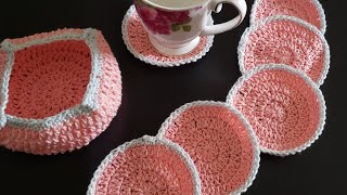 crochet coaters very easy to make