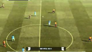 NAPOLI - LECCE pes 2011 błąd bramkarza