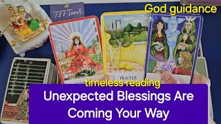 Unexpected Blessings Are Coming Your Way! | Psychic Tarot Reading ☘️ ✨️ ⭐️  Timeless