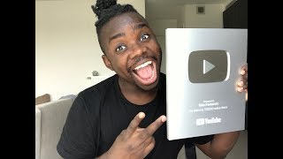 MY  FIRST YOUTUBE PLAYBUTTON AWARD!!!!