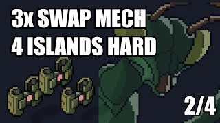 Into the Breach - 3x Swap Mech - 4 Islands - Hard - Part 2