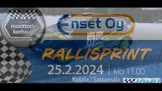 Enset Oy Rallisprint 2024 Jukka Lifländer