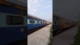 indian train at full speed