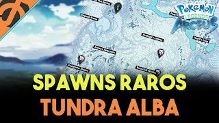 Pokémon RAROS de la Tundra Alba - Pokémon Leyendas Arceus