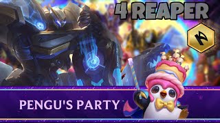 Mecha Garen Yone w/ 4 reapers | TFT PENGU'S PARTY Gameplay | Patch 14.13